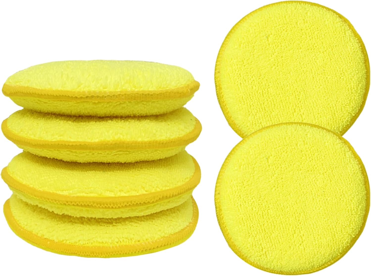 Microfiber Wax Applicator Pad, Polishing Pad, Car Wax