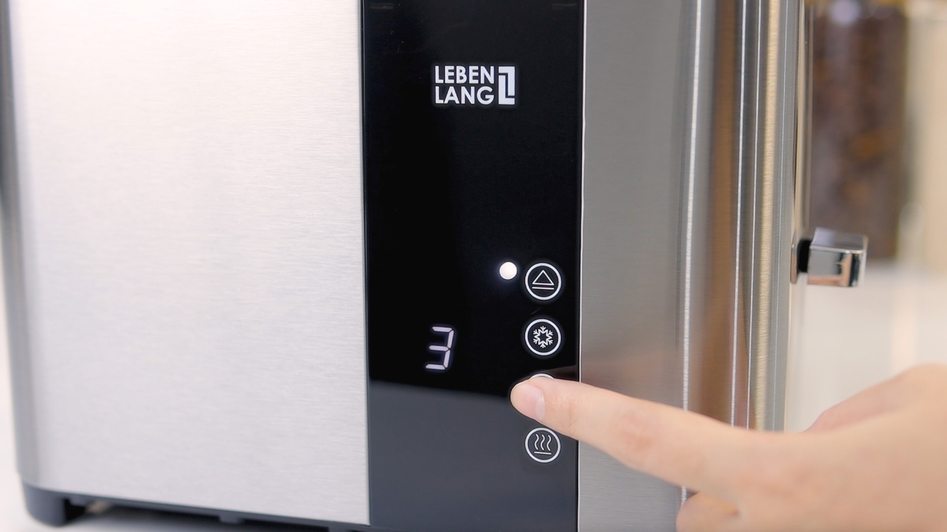 Tostapane 2 Fette LEBENLANG Con Pinze - Display Touchscreen E 7 Livelli Tostatura - Foto 6