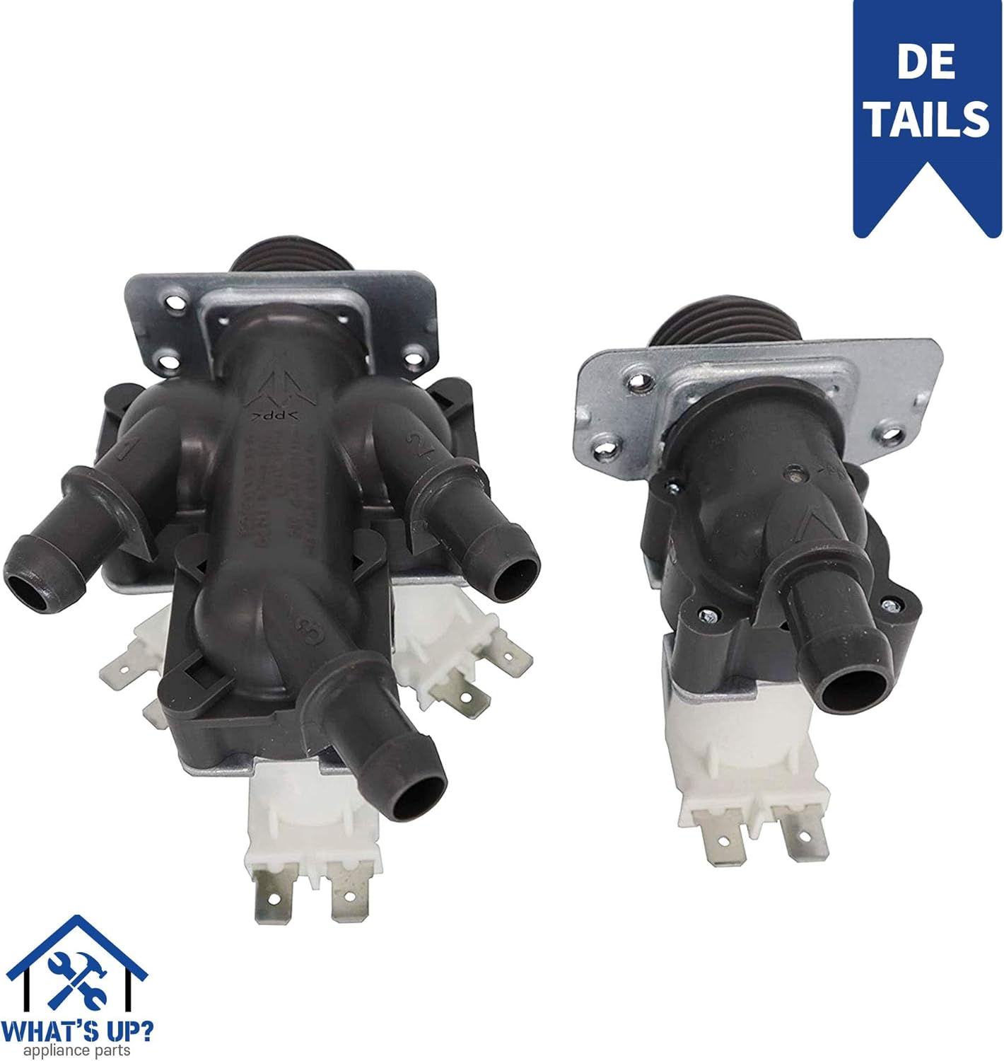 What's Up? 5221ER1003A & 5220FR2006H Set Wahing Machine Valve Replacement Part for LG Washers