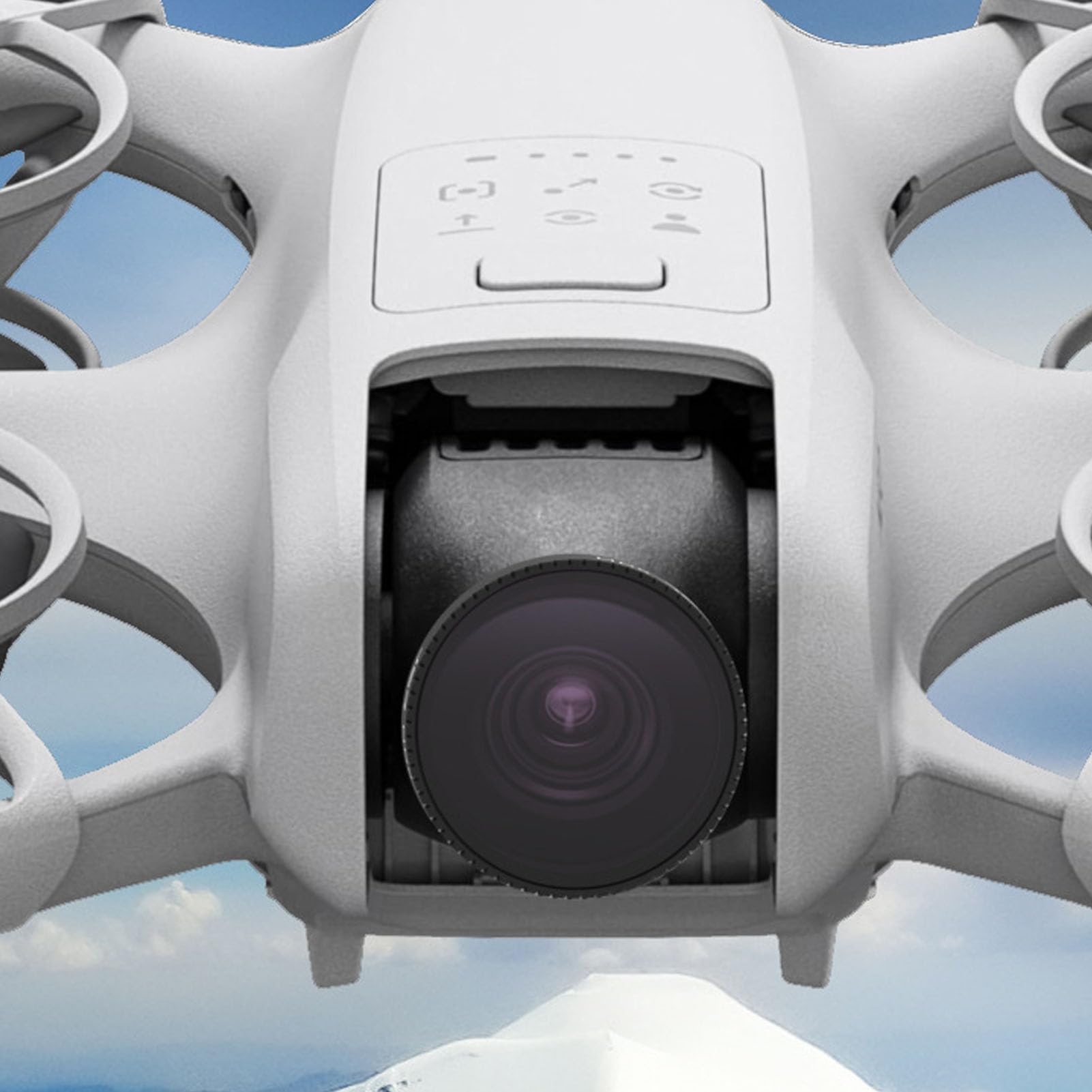 Set Filtri ND per Drone, 6 Pezzi STAR, CPL, ND64, ND32, ND16, Filtri ND8, Lega di Alluminio, Vetro Ottico, Set per Montaggio Diretto, Crea Effetti Stella, Elimina la Luce