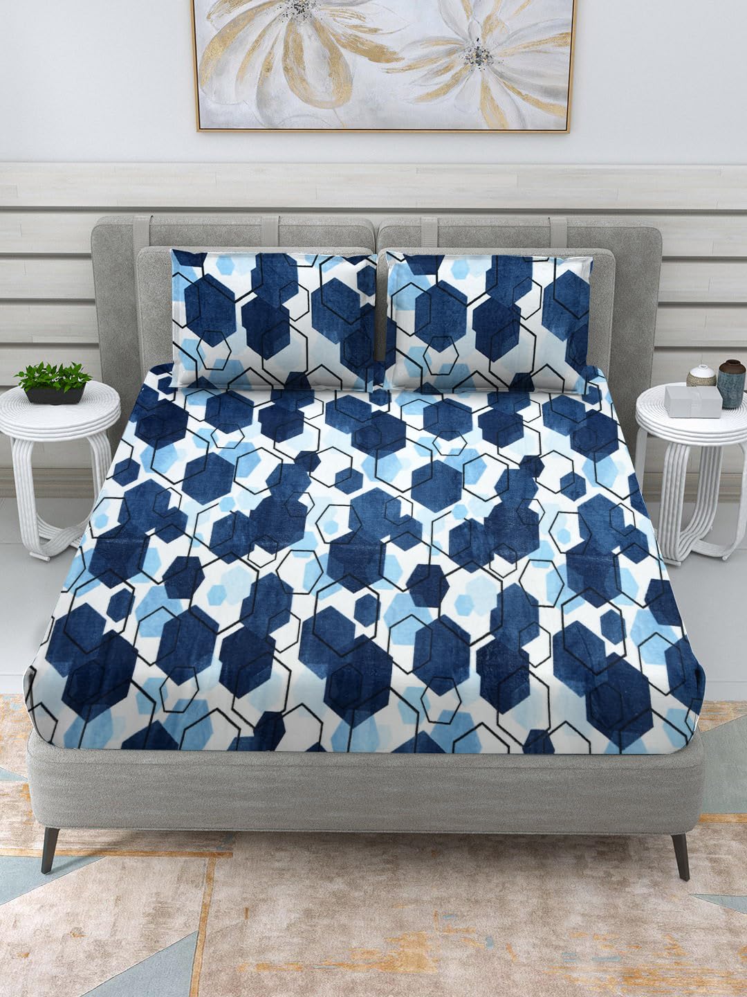 See full amazon price history chart for COZY FURNISH Fleece Winter Double Size Woolen Warm 300 Threadcount Bed Sheet with Pillow Covers for Winters 228X254 Cm Woolen Bedsheet for Double Bed with Pillow Covers COZY FURNISH Fleece Winter Double Size Woolen Warm 300 Threadcount Bed Sheet with Pillow Covers for Winters 228X254 Cm Woolen Bedsheet for Double Bed with Pillow Covers (B0CJ82J9W8) Amazon Price History, Amazon Price Tracker