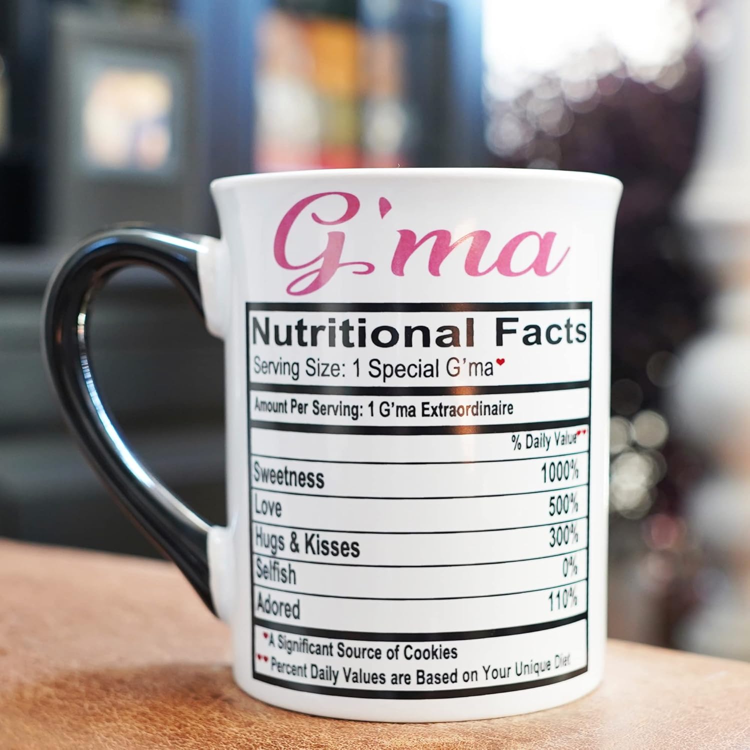 Cottage Creek Mugs - 16oz. Large Ceramic G'ma Coffee Cup - Stoneware G-Ma Tea Mug Ideal for Kitchen & Home Decor - Birthday Gifts for Women, Grandma, Grandparents, Mom, Nana - Image 8