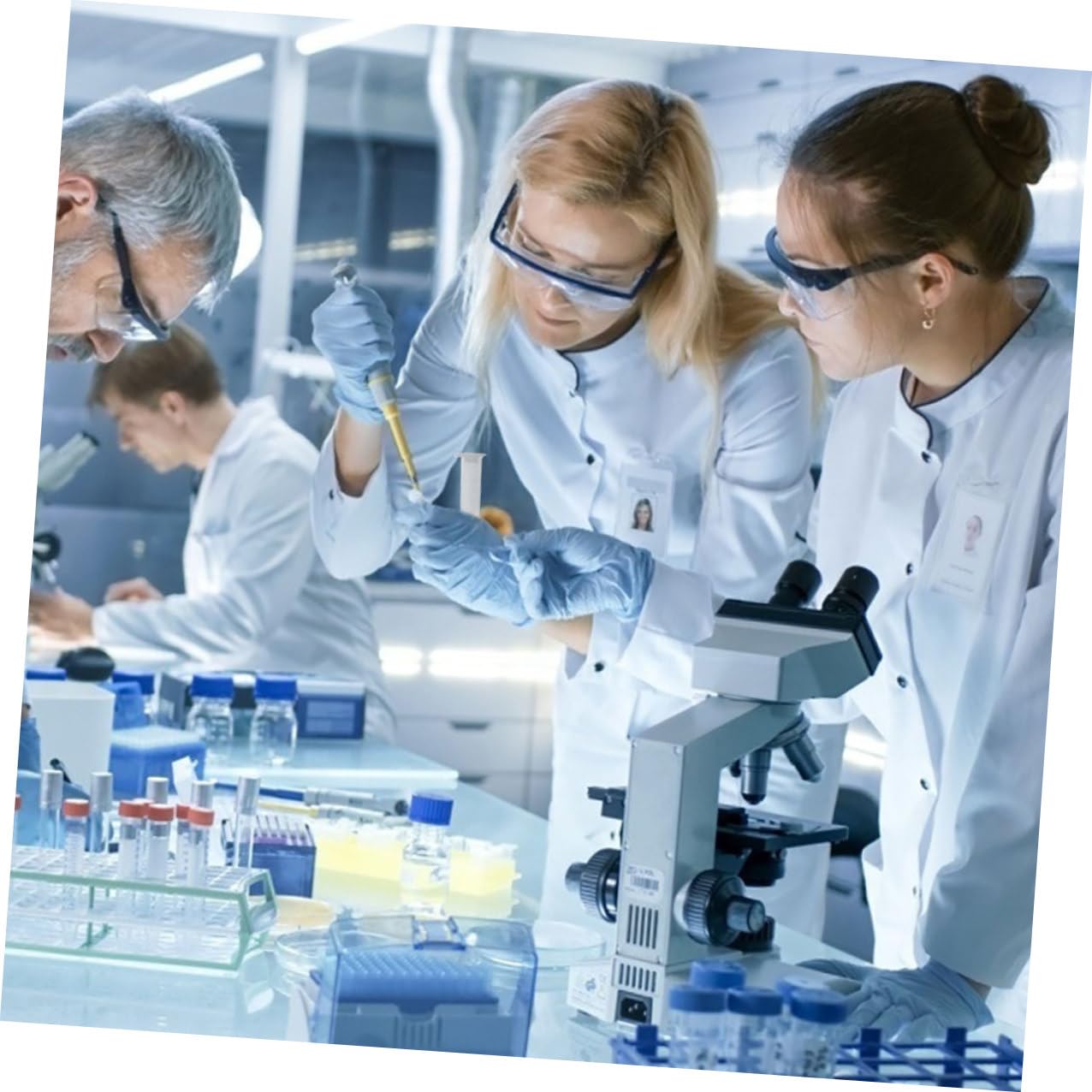200 Pezzi Tubo Centrifugo in Plastica Pp da 10 Ml Tappo a Sigillo e Scala Graduata, Provette Trasparenti Fondo Tondo per Biologia Molecolare e Uso Artigianale
