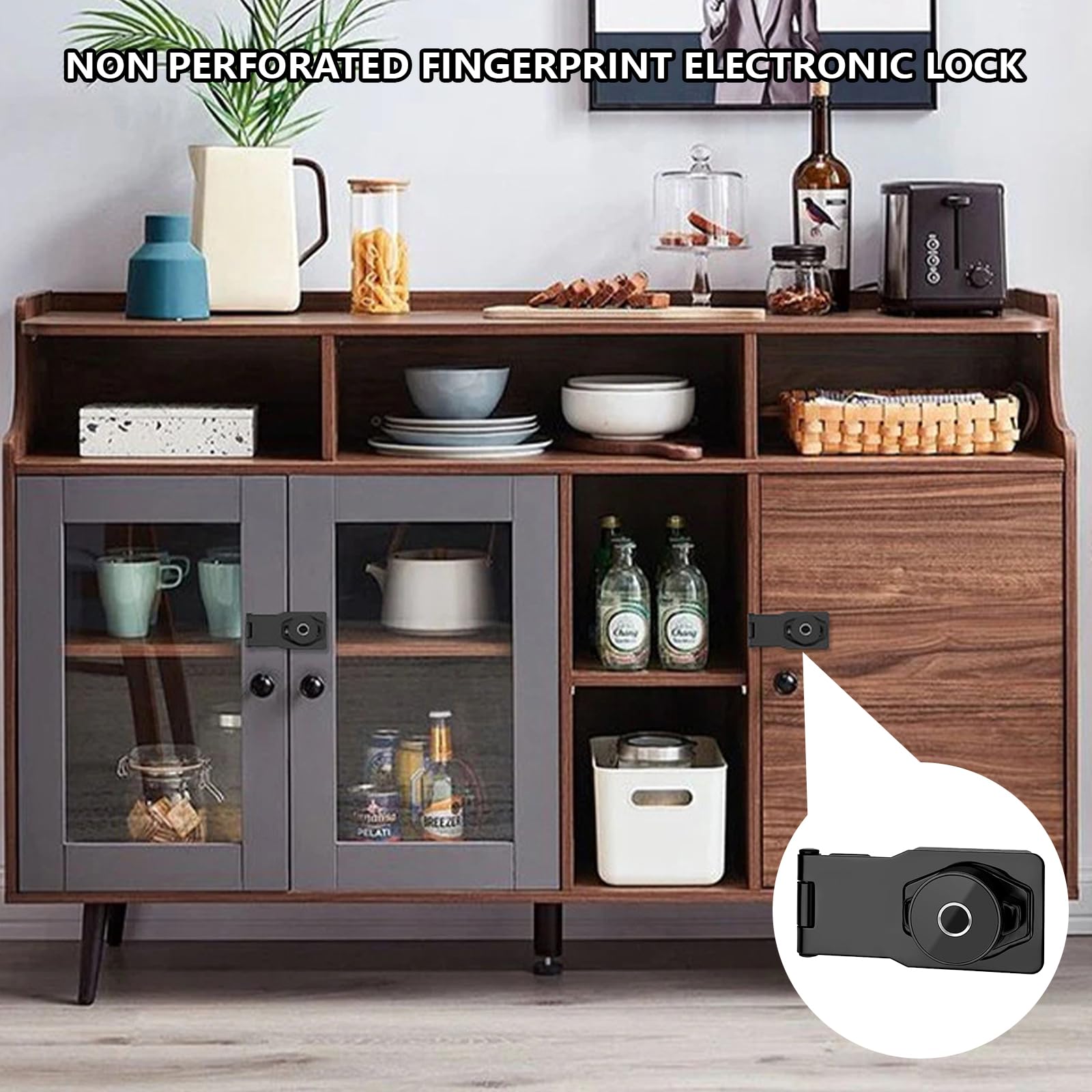 MASTER LOCK Van Locks with Hasp,Zinc Die-Cast