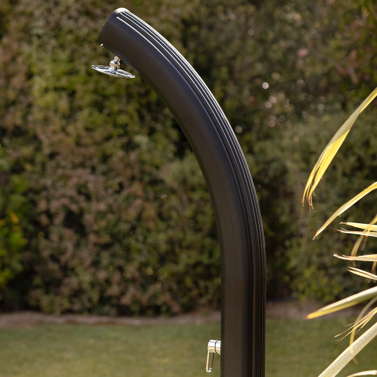 Formidra - Pack Douche Solaire Happy 4x4 44L avec Housse - Anthracite - Douche extérieure Piscine et Jardin - DS-H422NOCOV - 26 x 29 x 229cm