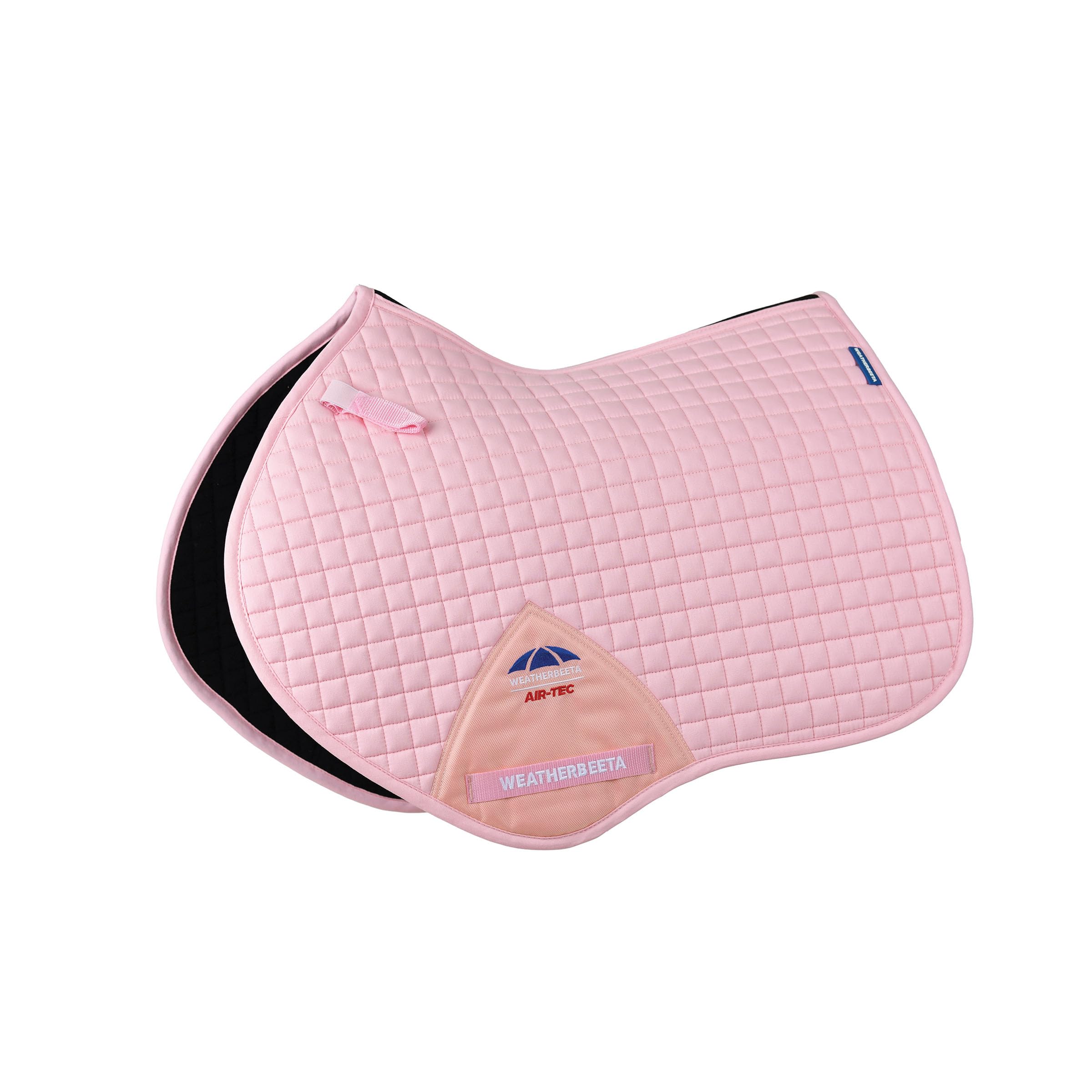 WeatherBeeta Prime Air-Tec Jump Shaped Saddle Pad, Light Pink, Large — image 1