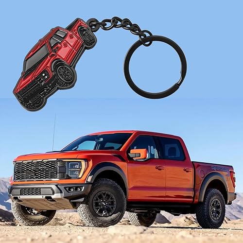 Miniatura 5 de ZJIKCH Llavero Accesorios Llavero de coche Compatible con F-150 Raptor