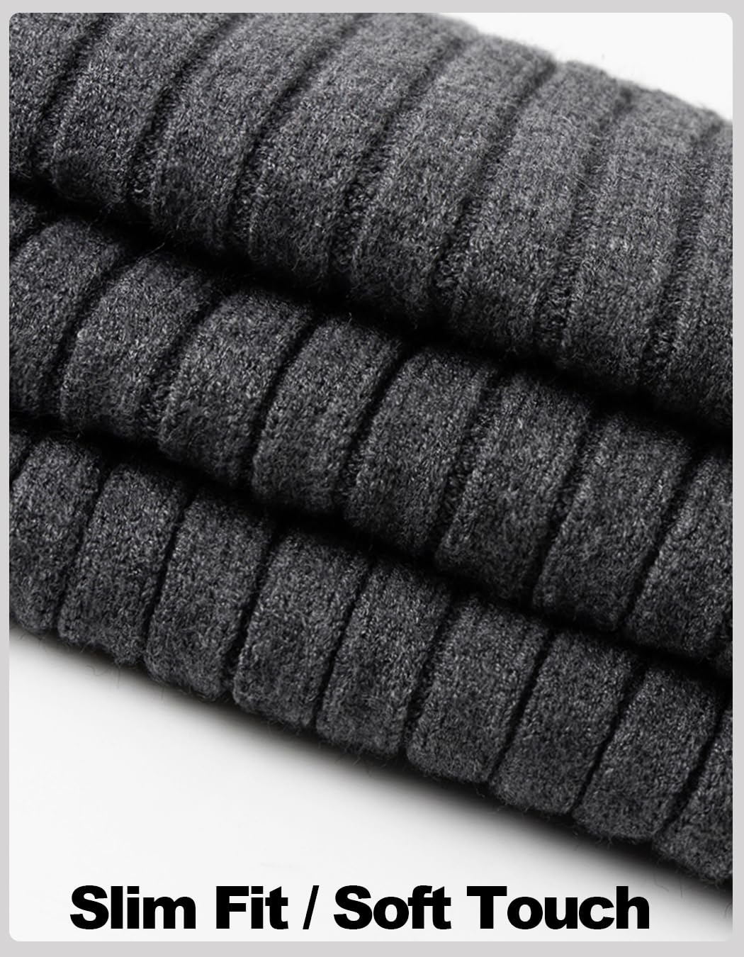 Uomo Cardigan Giacca Maglia a Cavo Manica Felpa con Zip Caldo Invernale Cappotti Maglione Casual Slim Leggero Pullover