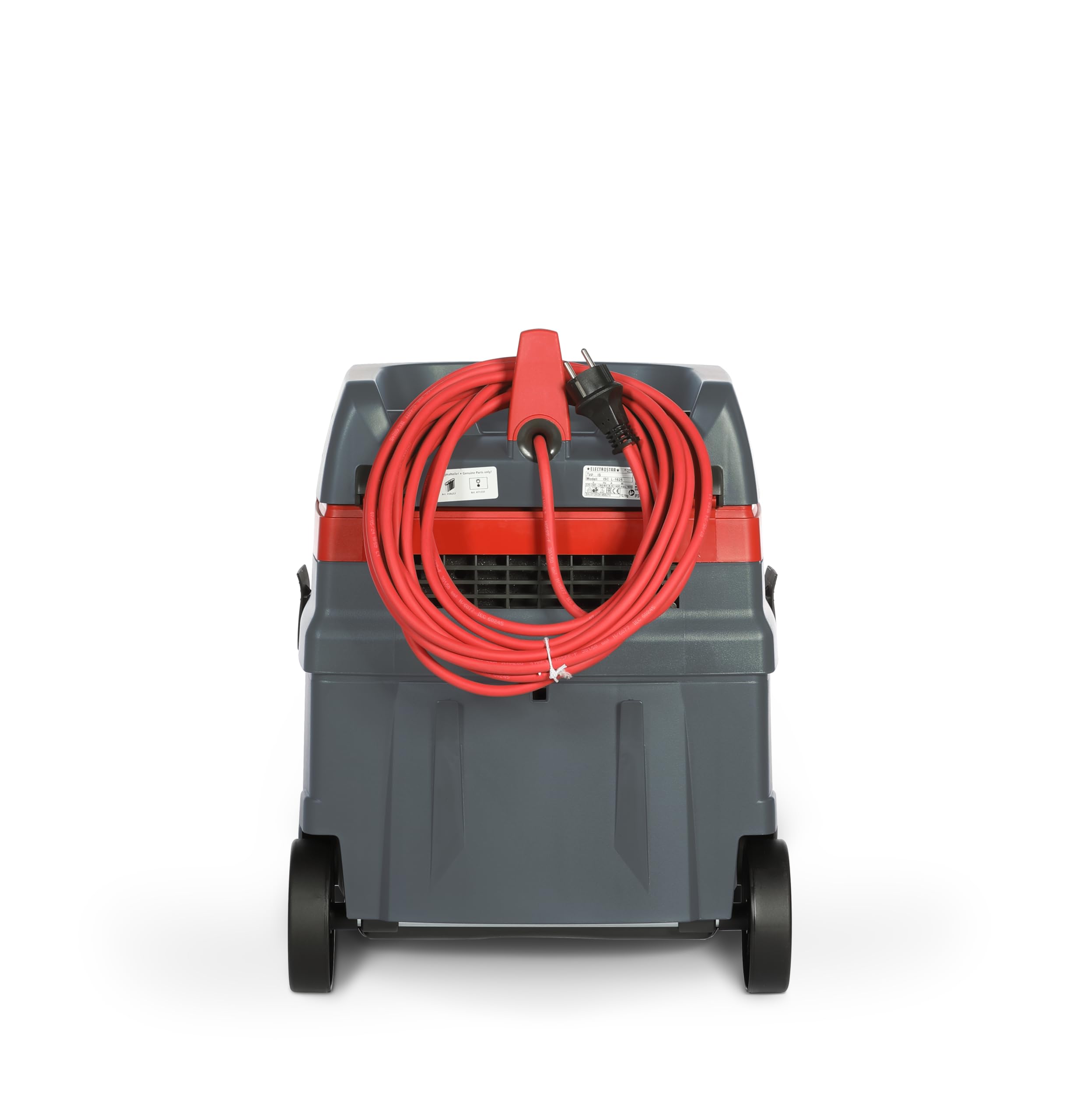 starmix ISC L-1625 – Aspirateur Industriel, Classe de poussière L avec Prise de Courant et Nettoyage Automatique du Filtre – Aspirateur Eau et poussière pour Chantier, 1600 W, 25 l, Tuyau de 5 m