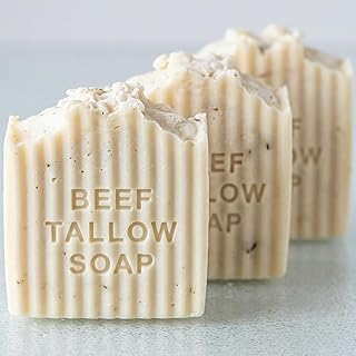 Barras de jabón de sarga de ternera, alimenta...
