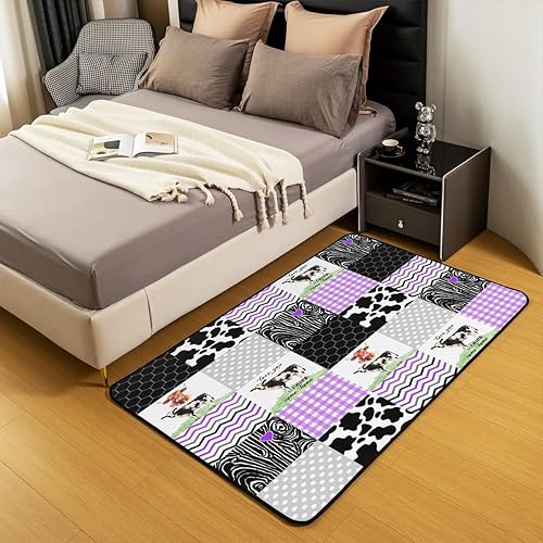Miniatura 58 de Erosebridal Alfombra gamepad de 3 x 5 pies, diseño musical, color negro y gris con auriculares para niños Multicolor 44,Multi 04,Multi 08,Multi