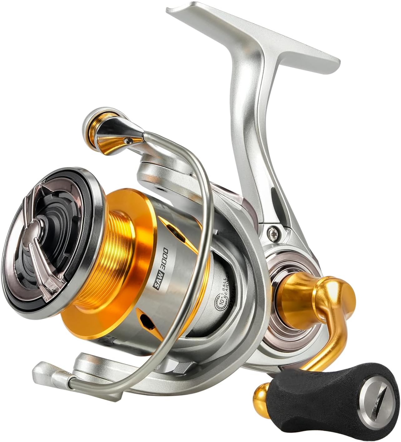 Speedy Saltwater Spinning Reel, 6.2:1 High Speed, Max Drag 24Lbs, Smooth Fresh and Saltwater Fishing Reel
