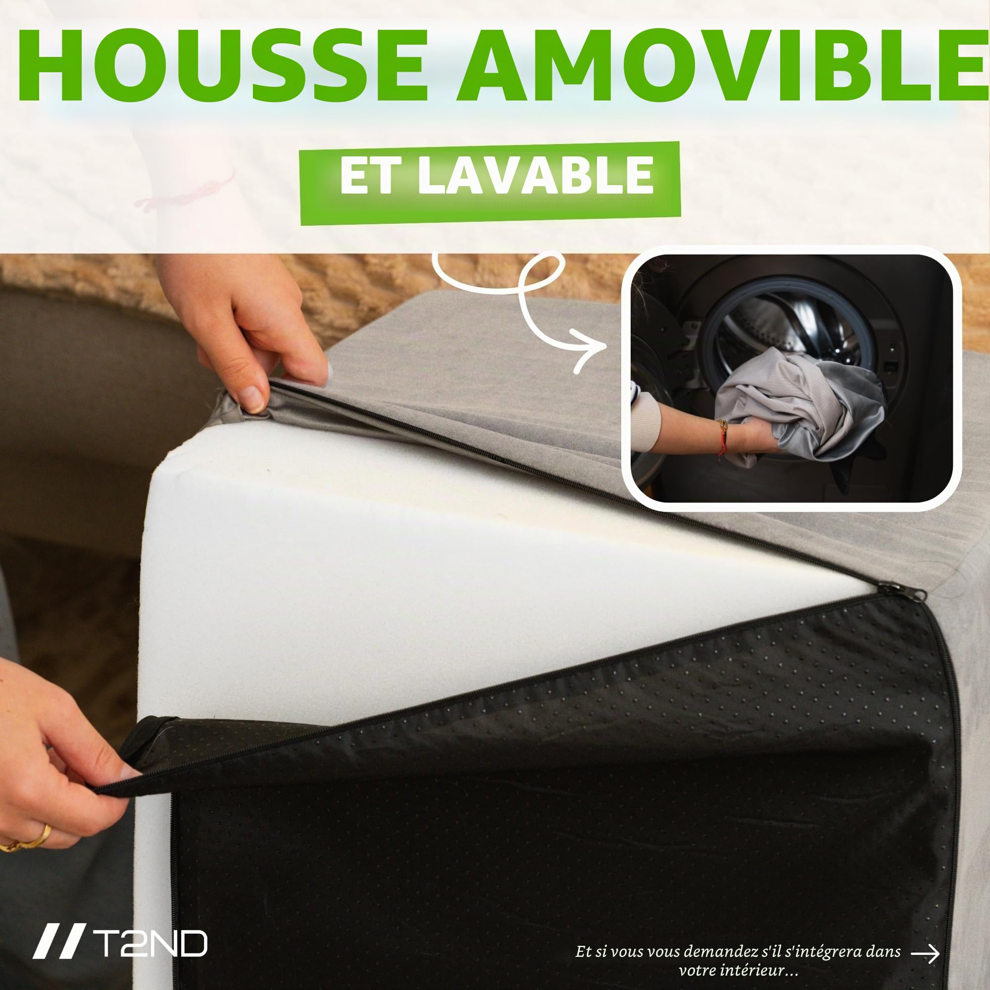 Rampe pour chiens (petits et grands) - L'aide quotidienne pour monter sur le canapé, le lit ou la voiture et éviter les blessures | Échelle antidérapante, housse lavable et brosse incluse | Supporte