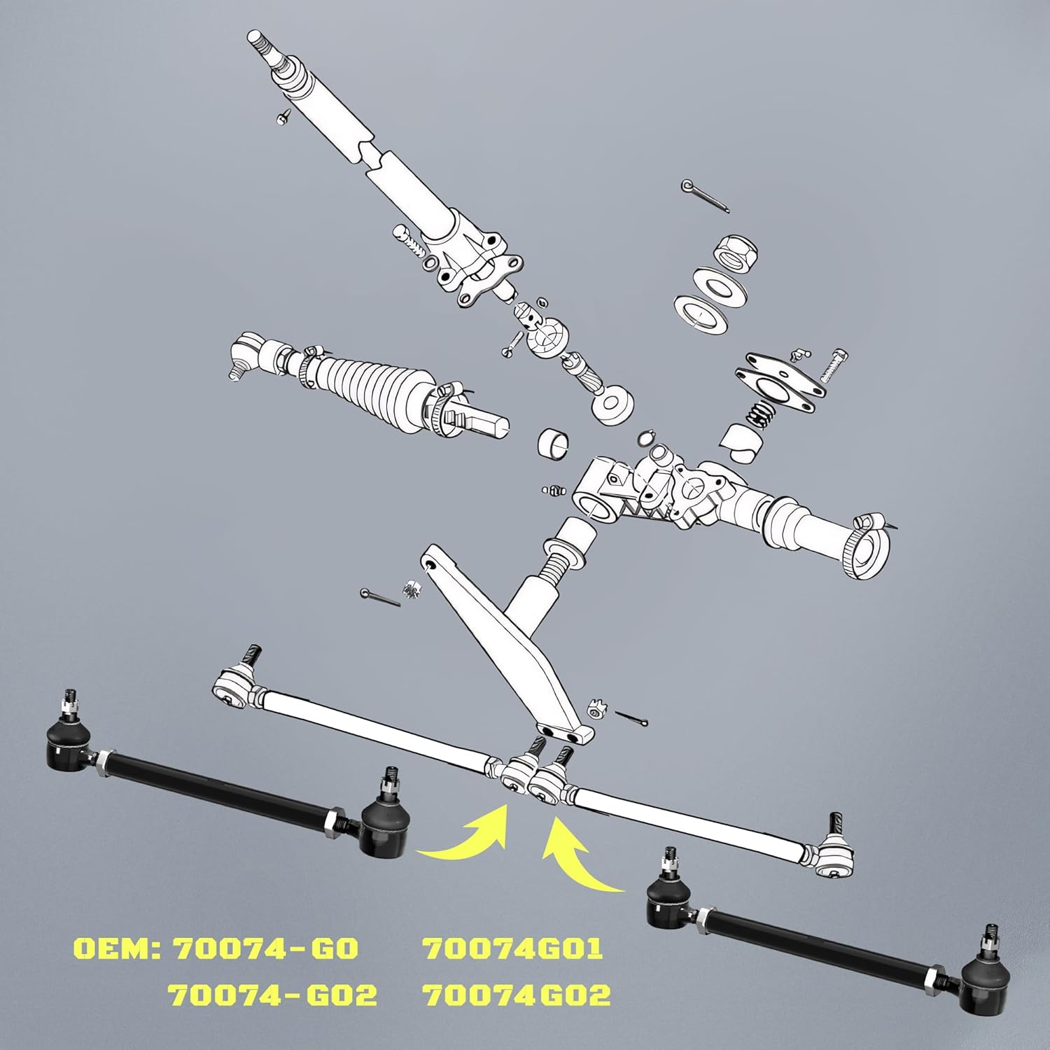 Golf Cart Tie Rod End