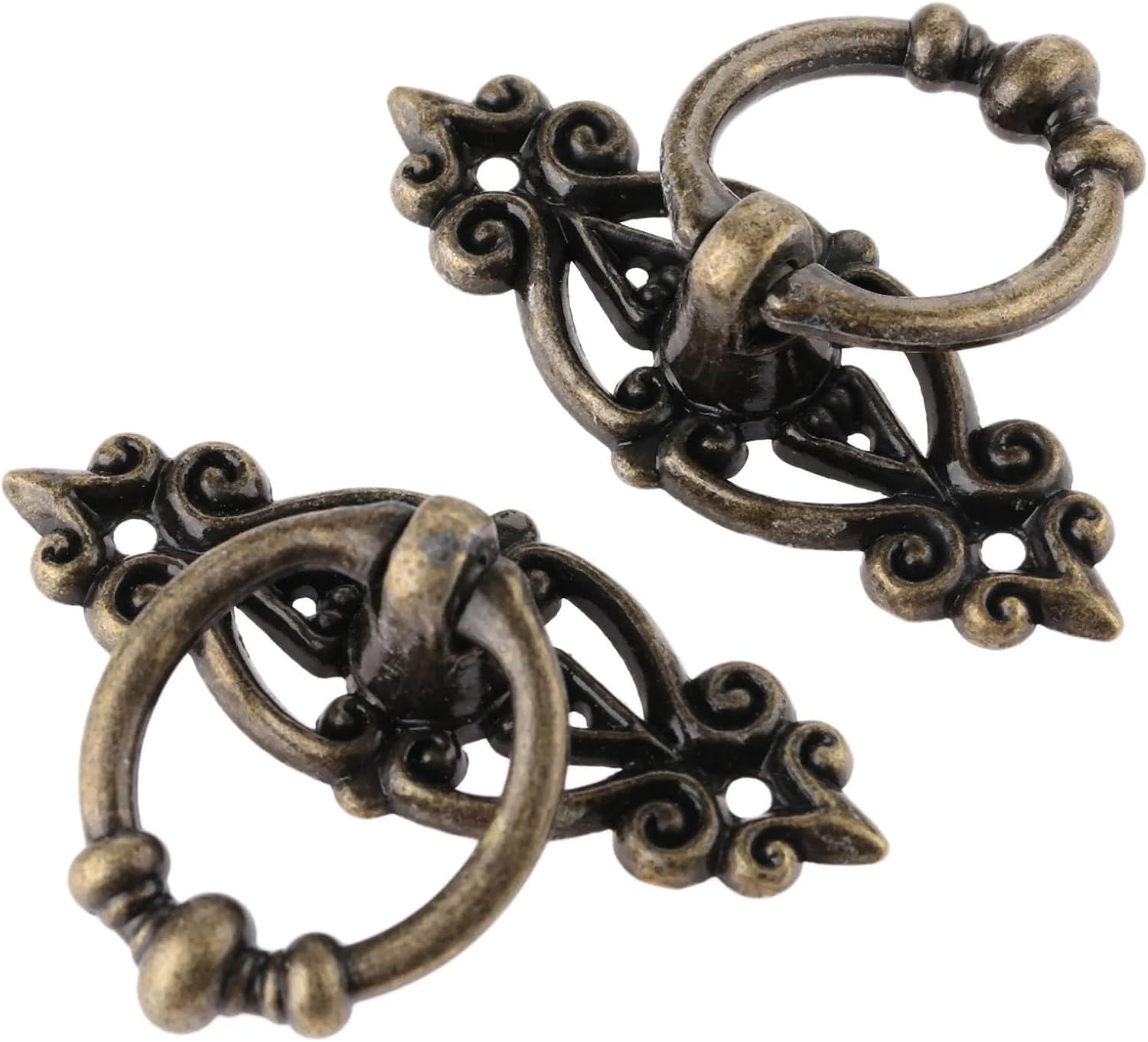 Furniture Handle Cabinet Knobs and Handles Vintage Jewelry Box Drawer Cabinet Cupboard Handle Pull Furniture Hardware