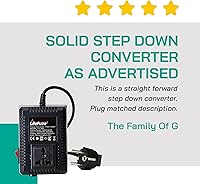 Vista 8 de LiteFuze, convertor de voltaje alto/bajo para viaje. cable EU