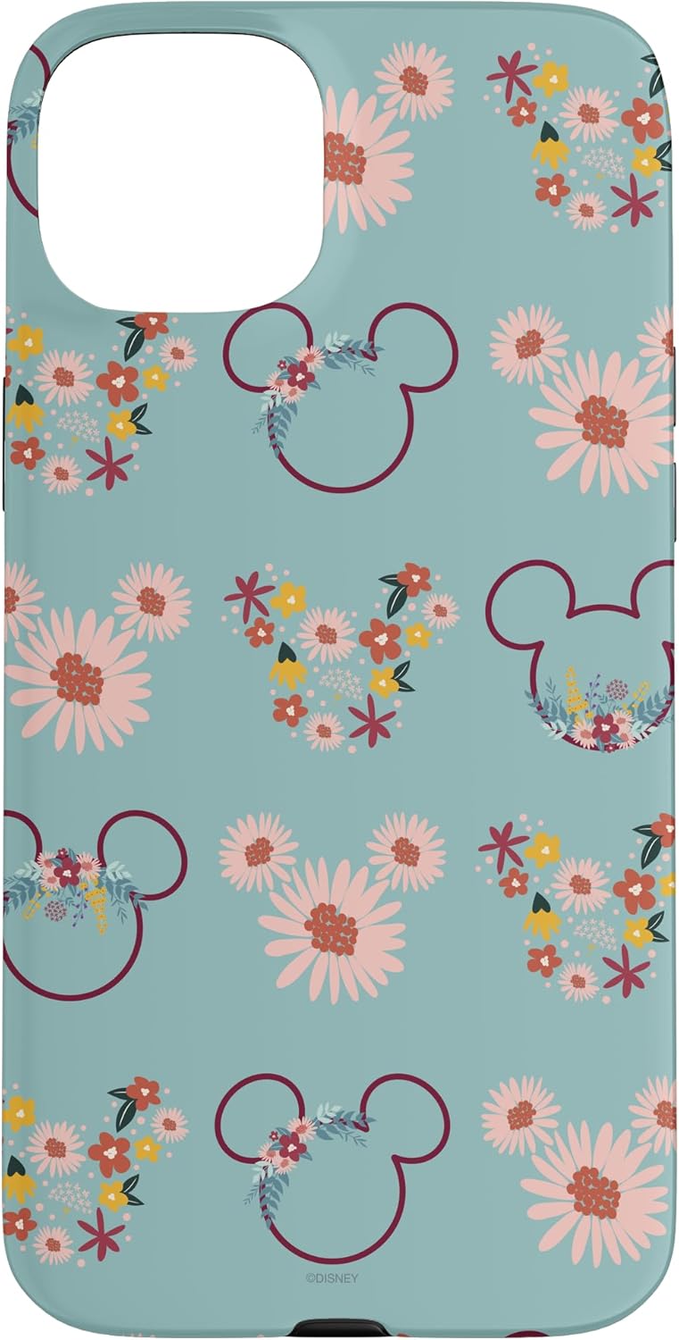 iPhone 15 Disney Mickey Mouse Flowers and Daisy Print Case