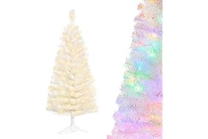 Enchanting White Pre-Lit Christmas Tree: Illuminating the Holiday Spirit