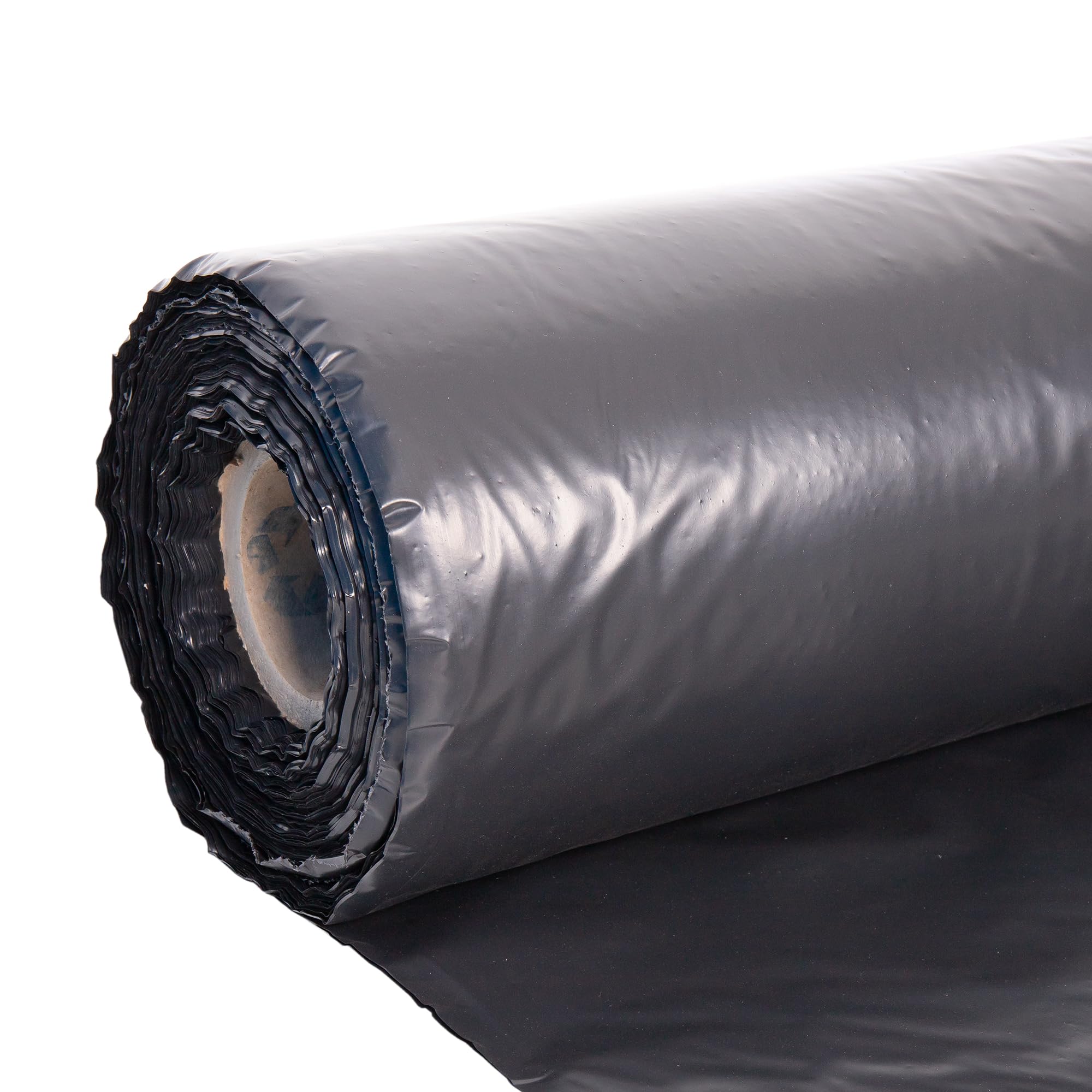 Cofan Film negro para embalaje | Material: polietileno reciclado | Galga 400 | Grosor: 100 micras | Medidas: 2 x 150 m | Rollo de film elástico | Protección para embalajes y mudanzas