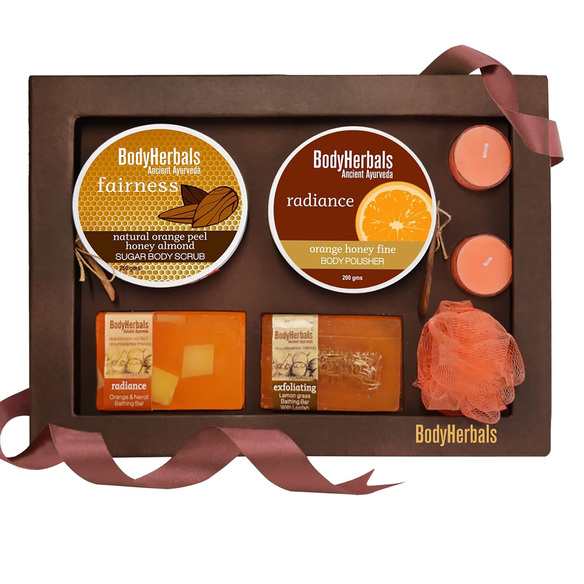 BodyHerbals Skin Lightening Gift Set for Women & Men - Bath & Body Care Hamper - Pampering Kit - Premium Packaging - Ideal Gift Box for All Occassions - Set of 6 pcs - Gift for Birthdays, Anniversary and Special Celebrations-image-49