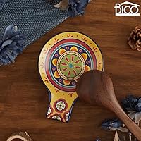 Vista 4 de Bico Tunisian Ceramic Spoon Rest, House Warming Gift, Dishwasher Safe