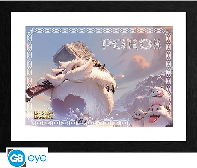 LOL Poro Framed Collect Print
