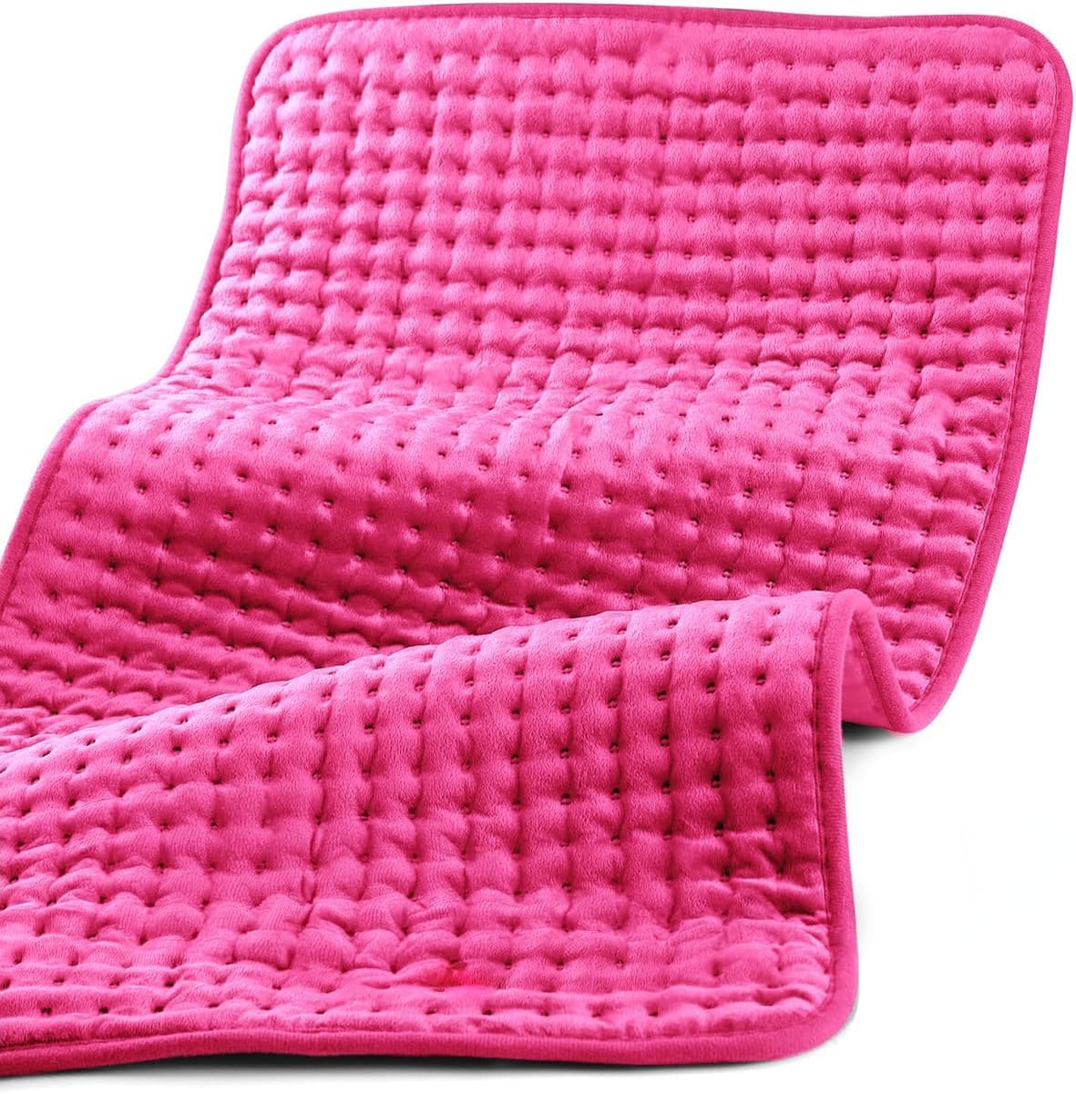CooCoCo 17x33 Pink Heating Pad