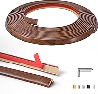 Vista 1 de Art3d Borde de esquina de vinilo exterior de 20 pies para despegar y pegar para bordes de azulejos y paredes, decoración de muebles, cereza