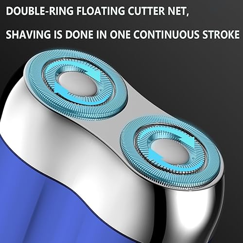Miniatura 2 de Ivyever - Maquinilla de afeitar eléctrica recargable impermeable Ipx-7, mini afeitadora eléctrica portátil unisex, mini afeitadora eléctrica