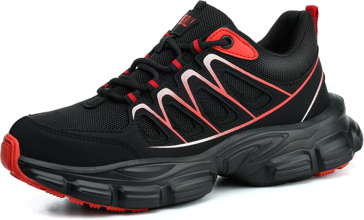 Fenlern Breathable Sneakers Women's Safety Toe Sneakers Steel Toe