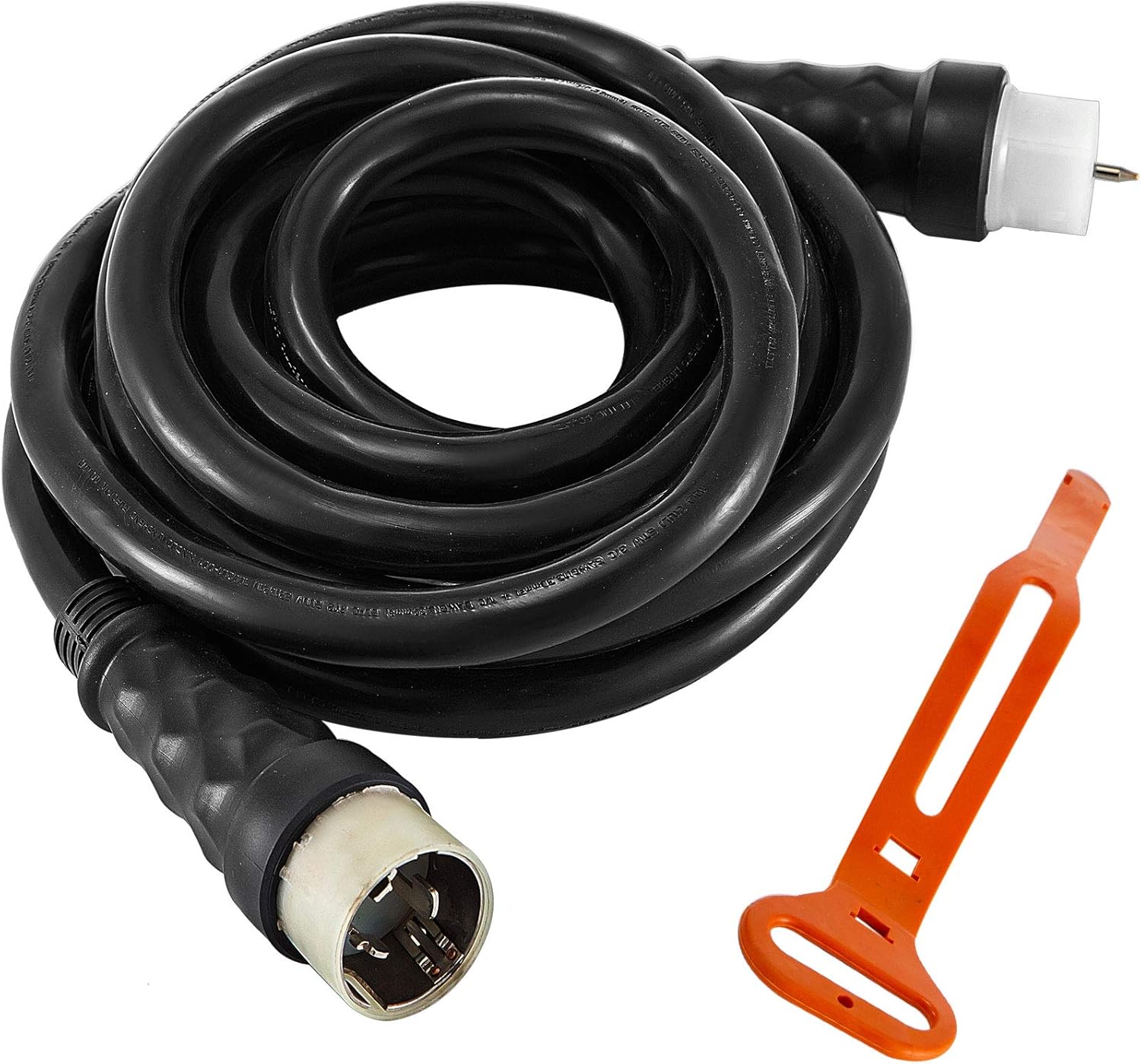 Big Sale Mophorn 50Ft 50A Generator Extension Cord STW 6/3 + 8/1 AWG 100% Copper Generator Power Cord NEMA SS2-50P/CS6364 Power Assemblies 125/250VAC Twist to Lock Plug Thermoplastic Constructed Jacket, Black Big Sale Mophorn 50Ft 50A Generator Extension Cord STW 6/3 + 8/1 AWG 100% Copper Generator Power Cord NEMA SS2-50P/CS6364 Power Assemblies 125/250VAC Twist to Lock Plug Thermoplastic Constructed Jacket, Black