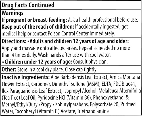 Miniatura 8 de 2nd Springs Crema RESTORE 3 onzas - Alivio calmante para músculos y articulaciones. Confiada por profesionales. Fabricado en Estados Unidos. Fórmula
