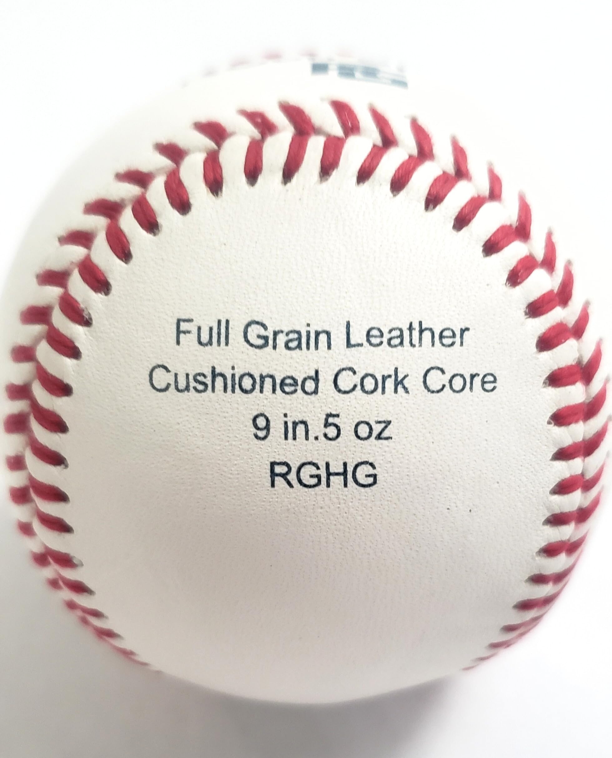 Pelotas de béisbol RGHG | Pelotas de béisbol premium para la escuela secundaria - A partir de 14 años | Alta durabilidad | Cuero de grano completo de alta calidad