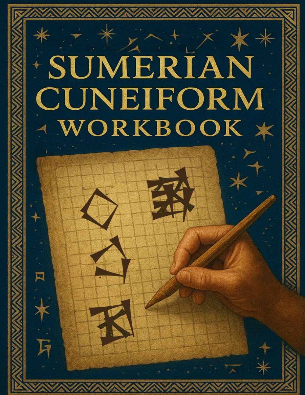 Sumerian Cuneiform Workbook: Trace 31 Ancient Signs – An Introductory Practice Book for Children and Adults: Learn the Earliest Known Writing System ... English Sound Guides and Practice Space