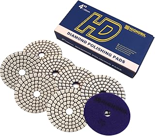 Dry Diamond Polishing Pads,8pcs 4 inch #30,fo...,