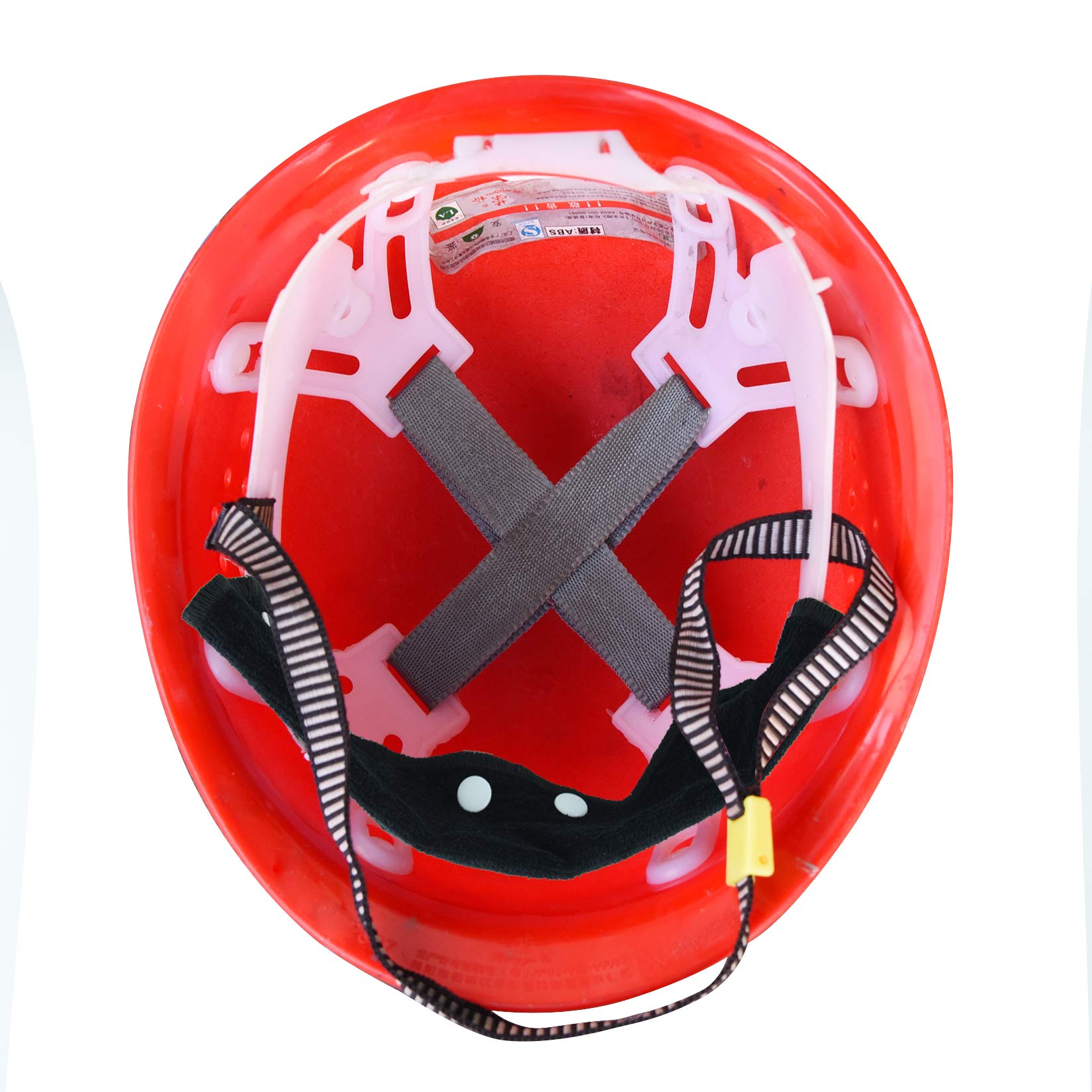 Topbuti 15 bandas de sudor lavables de algodón para casco duro, banda de sudor reutilizable con broche de forro, accesorios para cascos, forro de banda de sudor de rizo absorbente para sombrero duro