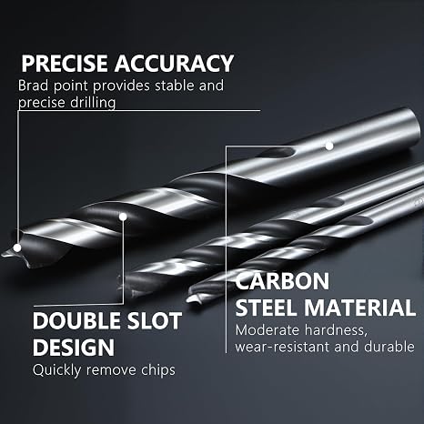 Brad Point Wood Drill Bits 12mm (15/32