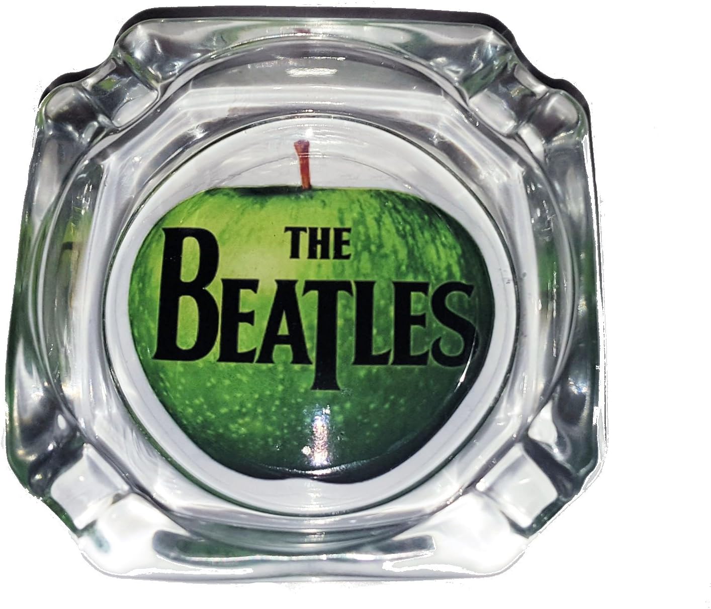 The Beatles classic Apple glass ashtray