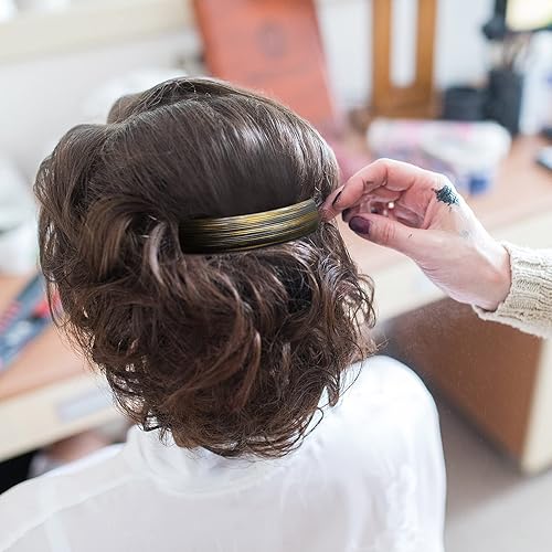 Miniatura 5 de WILLBOND 6 pasadores de pelo para mujer, pasadores grandes para el cabello, clips franceses, broche retro para regalos de mamá, accesorios de mujer,