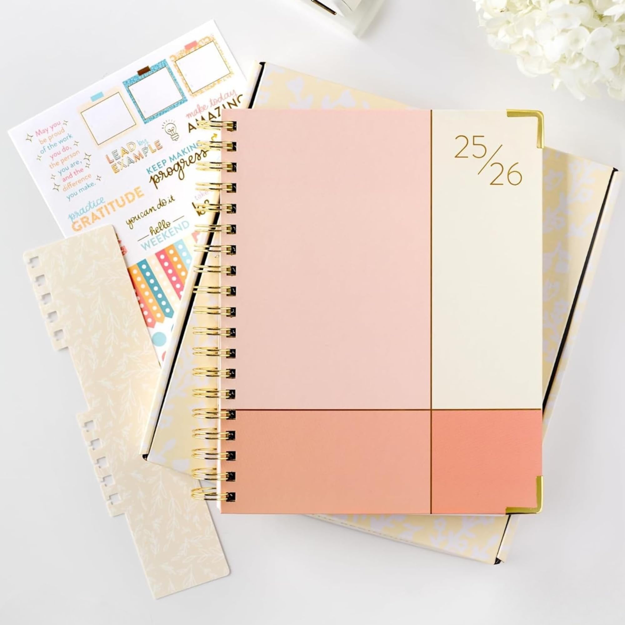 Work Planner 2025-2026 | 12-Month Weekly Calendar (Start