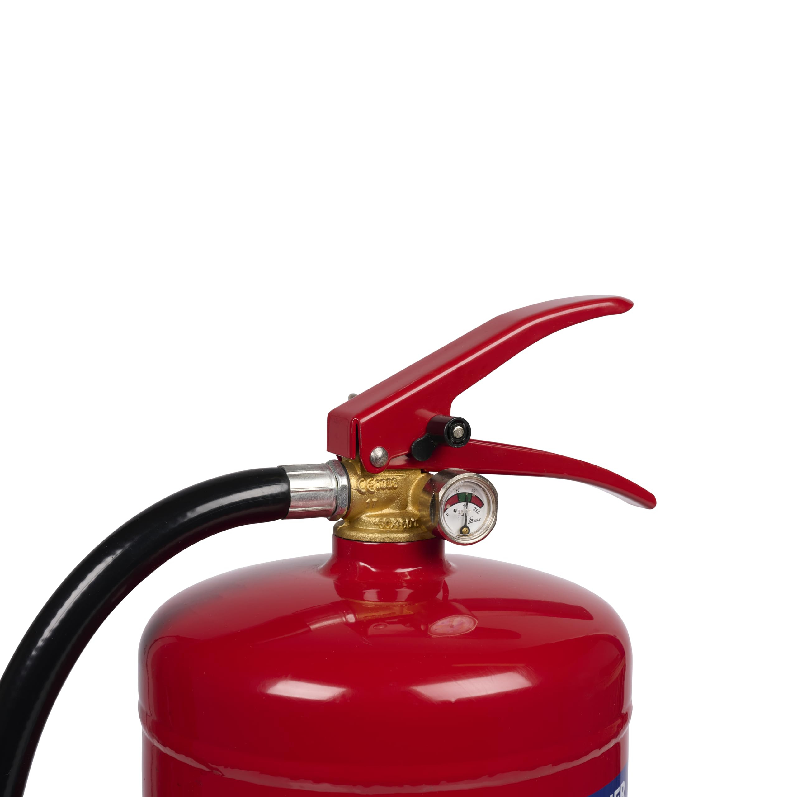Smartwares Extintor de polvo - 6 kg - para incendios ABC - Adecuado para vehículos grandes y viviendas - Soporte de montaje incluido - FEX-15162