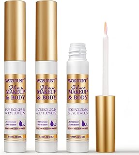 Pegamento de maquillaje facial para diamantes...