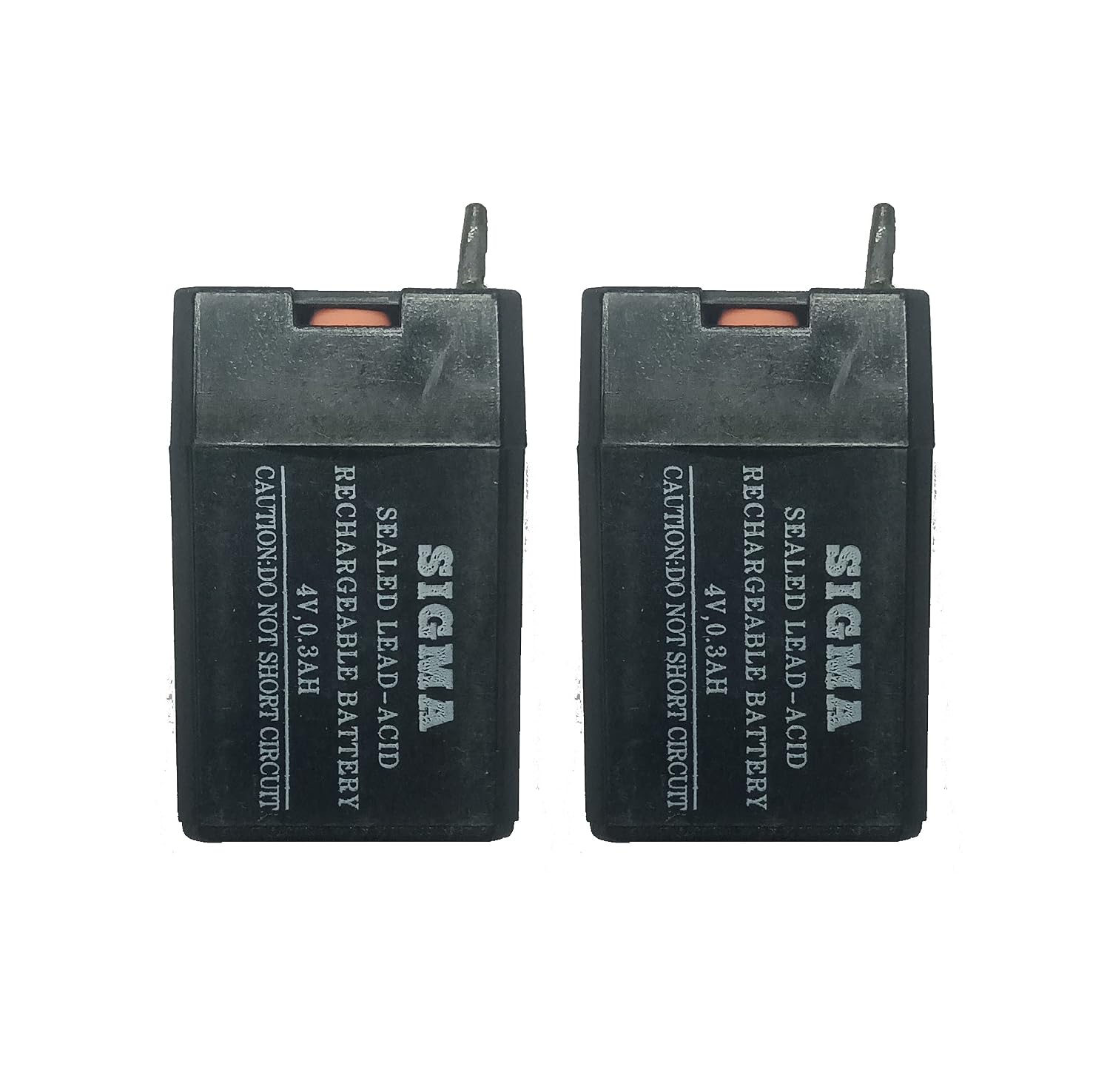 Sigma 4V 300 mAh 0.3Ah Rechargeable Sealed Lead-Acid Battery