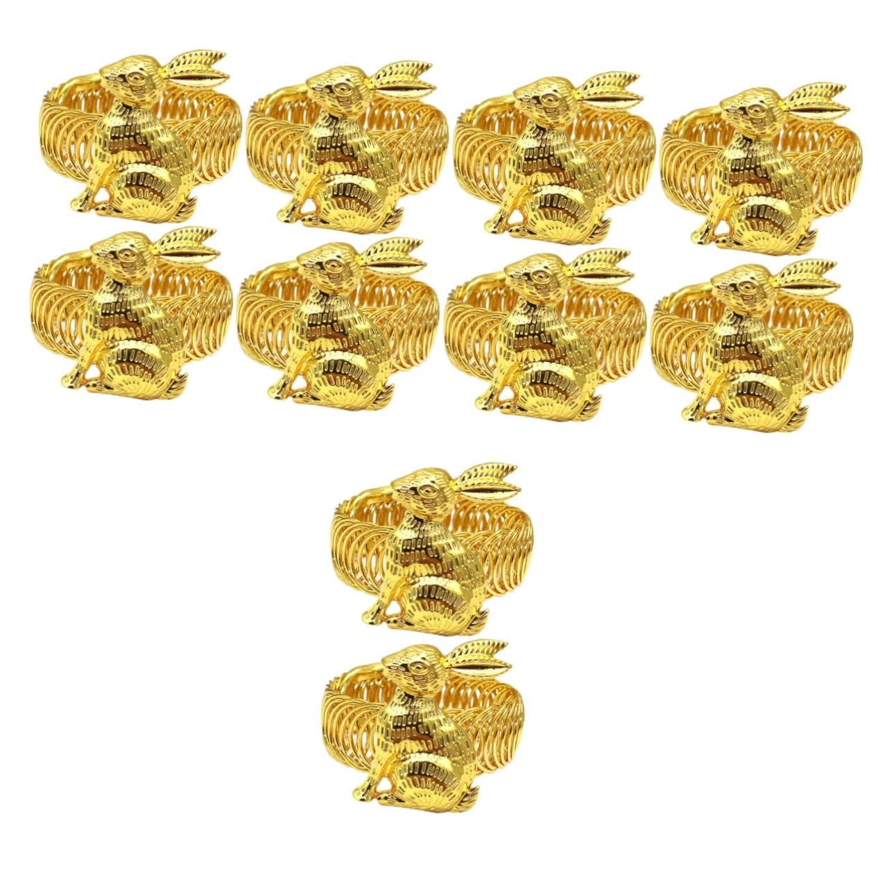Alipis 5 Sätze Vorhangschnalle Dekoration Für Clips Raffhalter Vorhang Raffhalter Doppelhaken Rustikale Vorhänge Ostern Vorhangbinder Osterthema Vorhanghalter Metall Golden 2 Stücke * 5