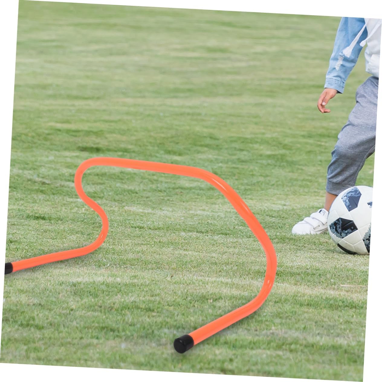 UPKOCH 4Pcs Agility Hurdles for Football Training Durable Sports Hurdles Enhance Agility Coordination Skills Convenient Outdoor Practice Equipment for Young Athletes