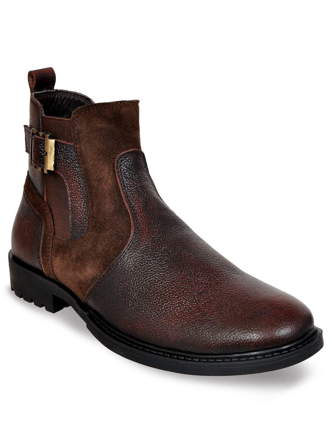 Allen Cooper Genuine Premium Leather Luxury Memory Foam High Ankle Boots Shoes for Men(Size-6 904) Brown (B09PL23V3J) Amazon Price History, Amazon Price Tracker