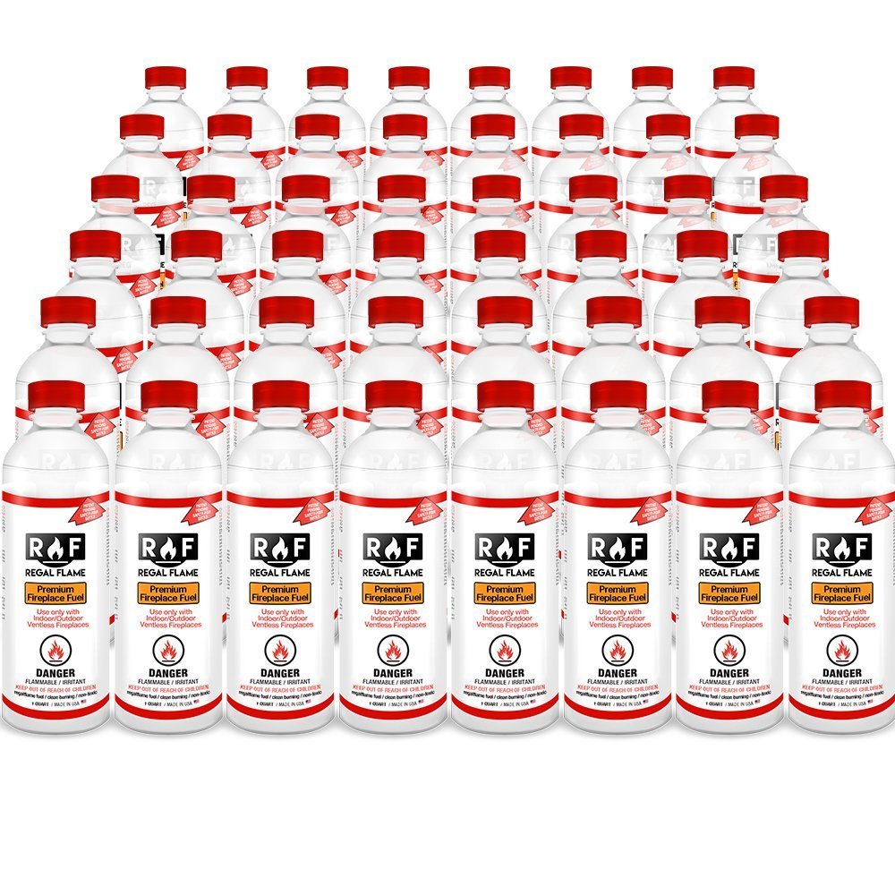 Regal Flame Prime Ventless Bio Ethanol Fireplace Fuel - 48 Quarts