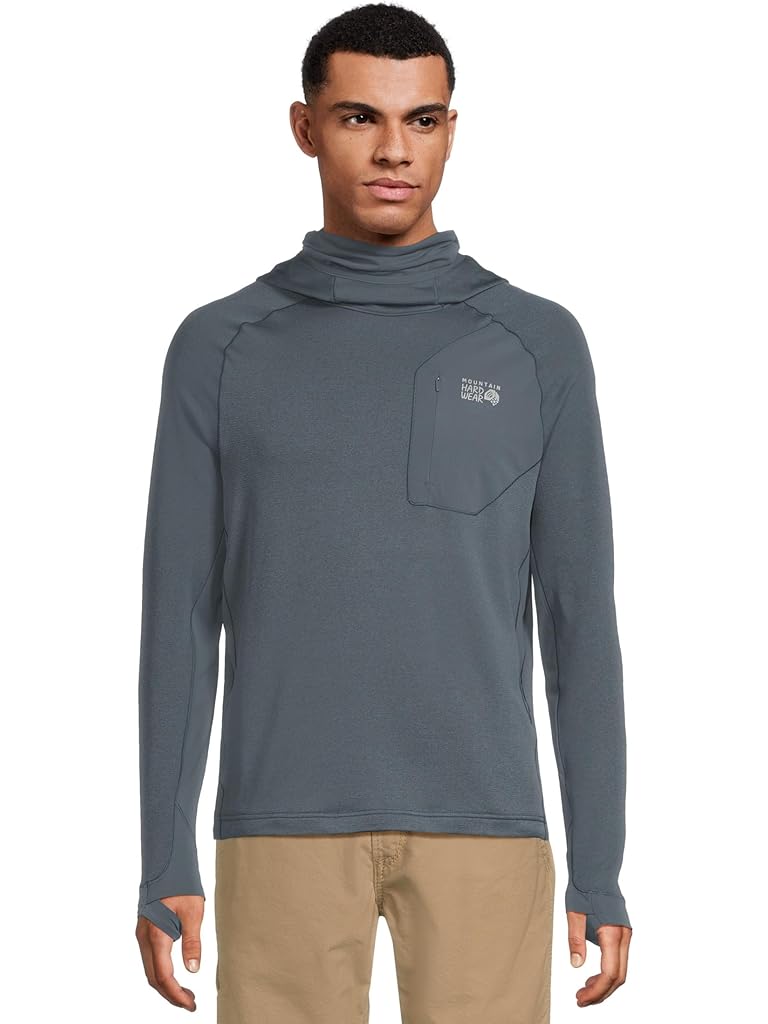 Navy Mountain Hardwear Up First™ Tech Fleece Hoody