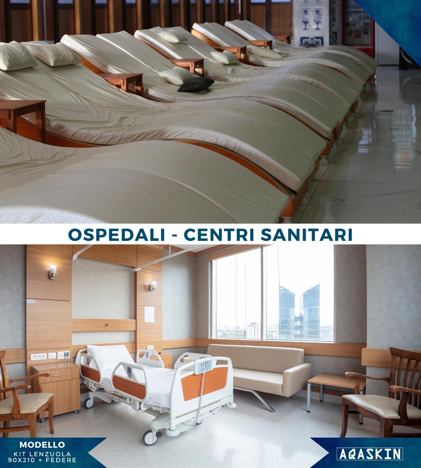 Kit [100+100pz] Lenzuola + Federe Monouso in TNT, SCONTI QUANTITÀ, IMBUSTATE SINGOLARMENTE, Lenzuolo 90x210cm, Federa 60x80cm, Monouso, Usa e Getta. (100 Lenzuola + 100 Federe)