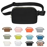 Fanny Pack For Women And Men Crossbody Bag Belt Bag with Adjustable Strap Graduation Gifts Black